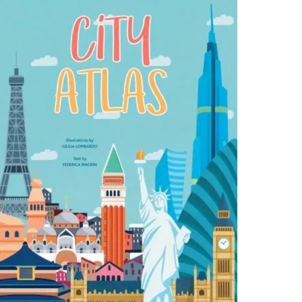 City Atlas Kids Book Like New